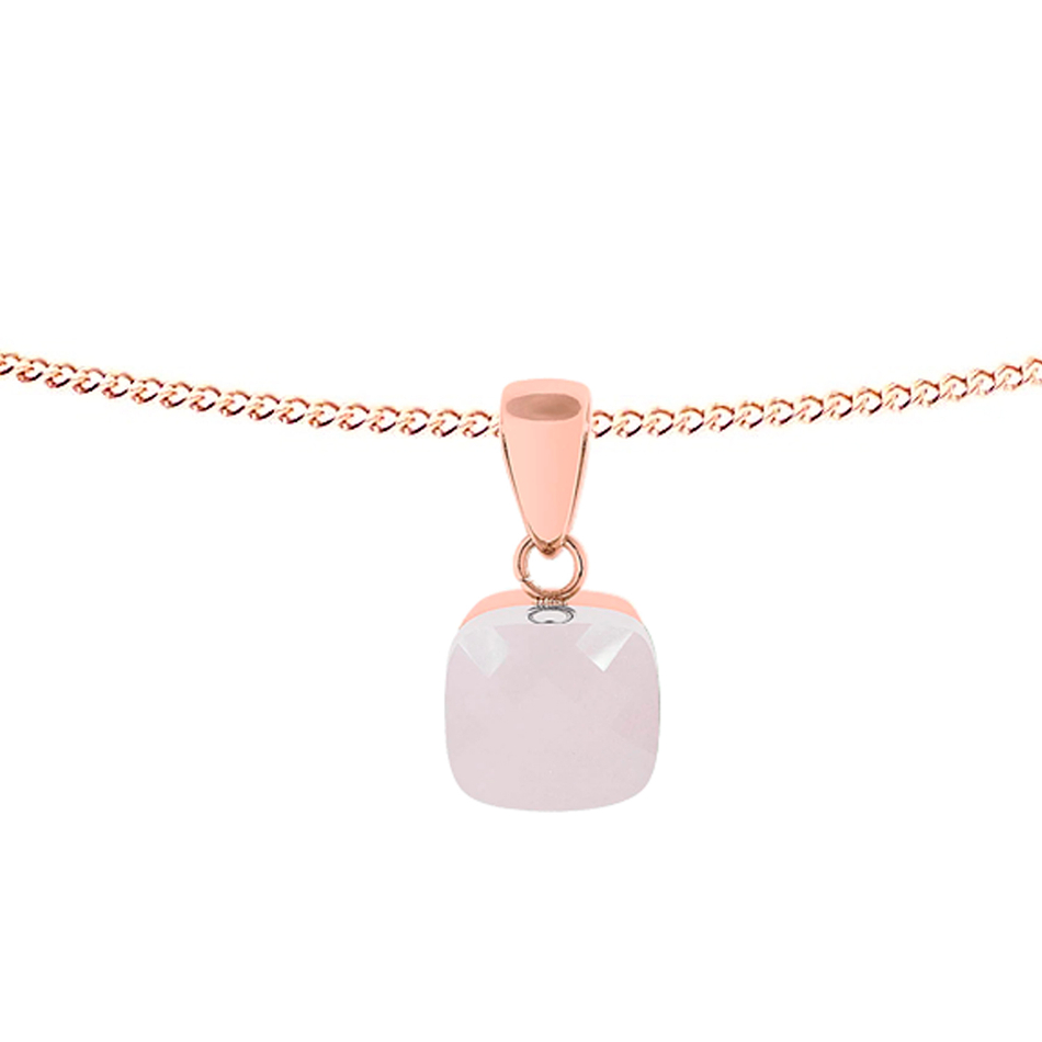 Колье Qudo Firenze Dark Rose Opal 400020.1 R/RG