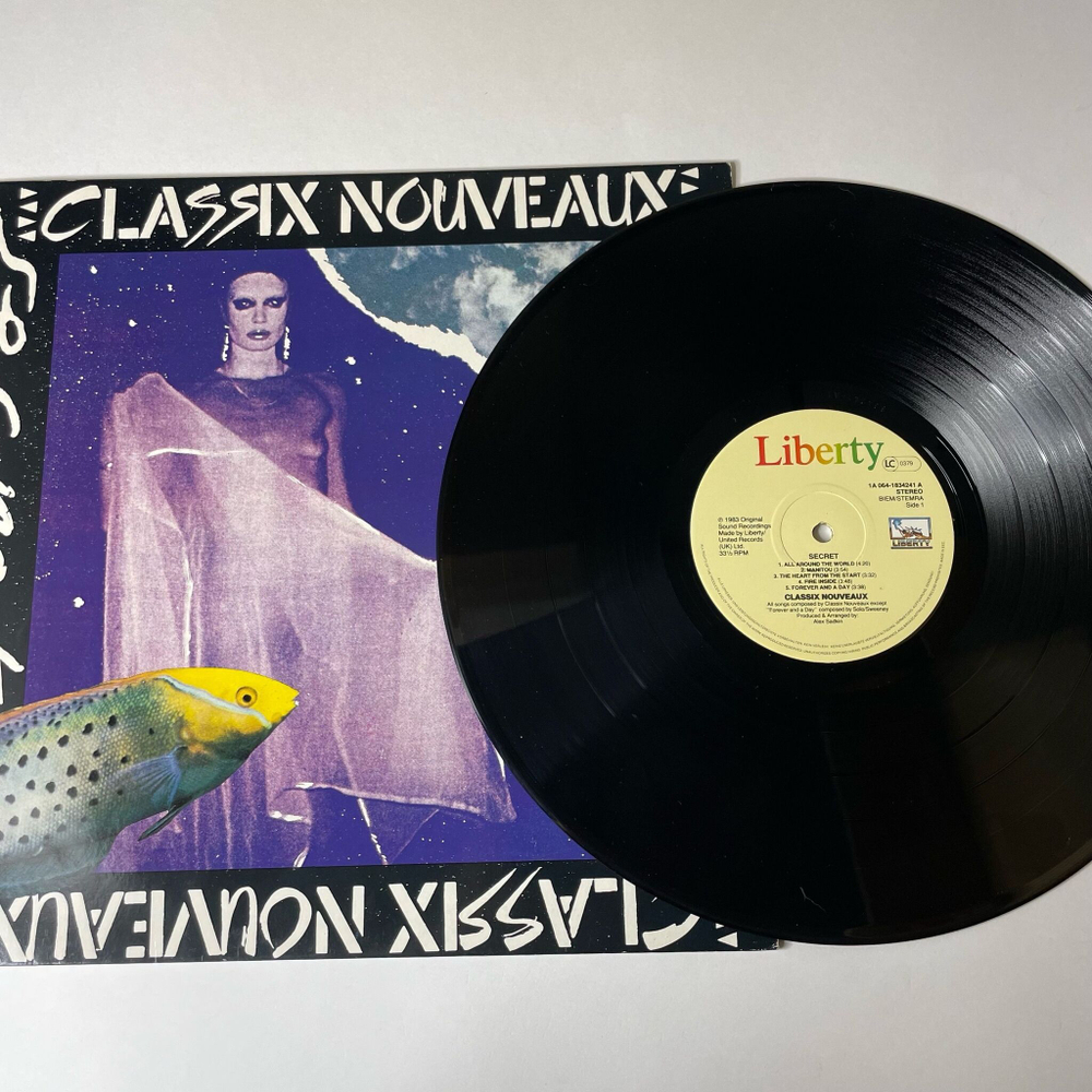 Винтажная виниловая пластинка LP Classix Nouveaux Secret (Holland 1983)