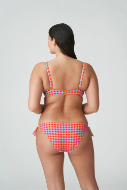 PRIMADONNA Плавки бикини на завязках, бирюзово-красный