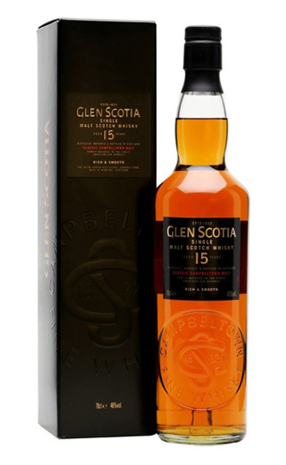 Виски Glen Scotia Aged 15 Years, 0.7 л
