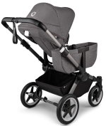 Коляска Bugaboo Donkey 5 Mono Complete 2 в 1 Graphite/Grey Melange-Grey Melange