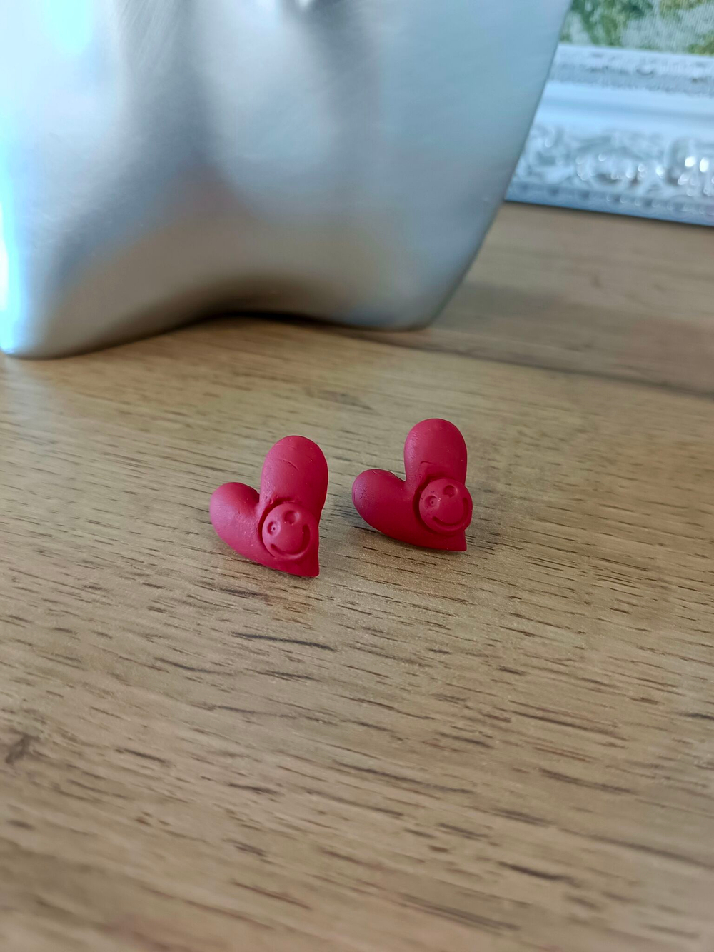 Серьги-пуссеты Ромашки