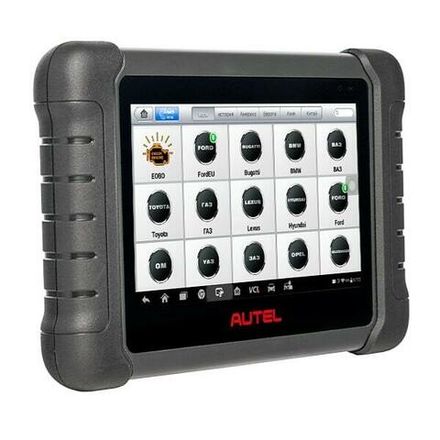 Цена на AUTEL (DS808BT) Мультмарочный сканер MaxiDAS c подпиской Haynes Tech Basic
