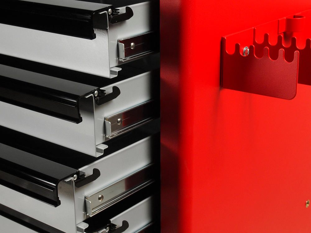 Тележка инструментальная 7 секций (JTC-3931) с набором инструментов 225 предметов JTC