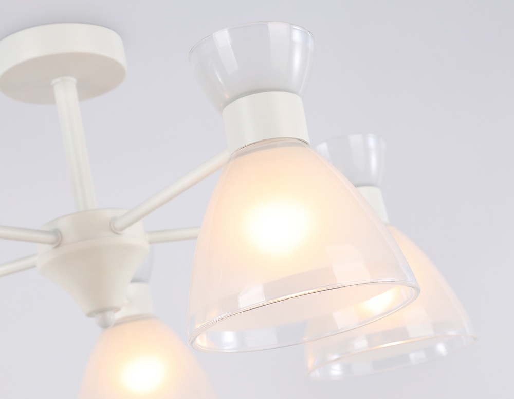 Светильник подвесной TR3179/5 WH белый E27/5 max 40W D570*280