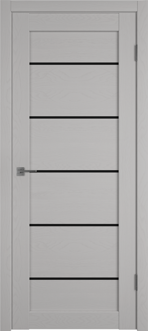 Дверь Atum Pro 27 / Griz Soft / Black Gloss / Владимирские двери