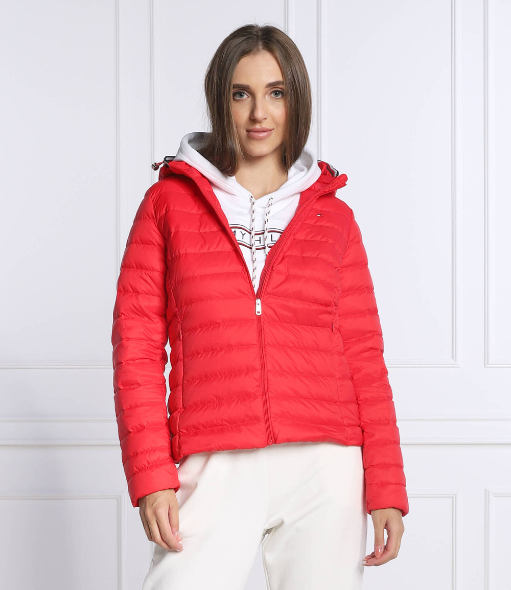 пуховая куртка th ess lw down jkt Tommy Hilfiger - красный(WW0WW30842)