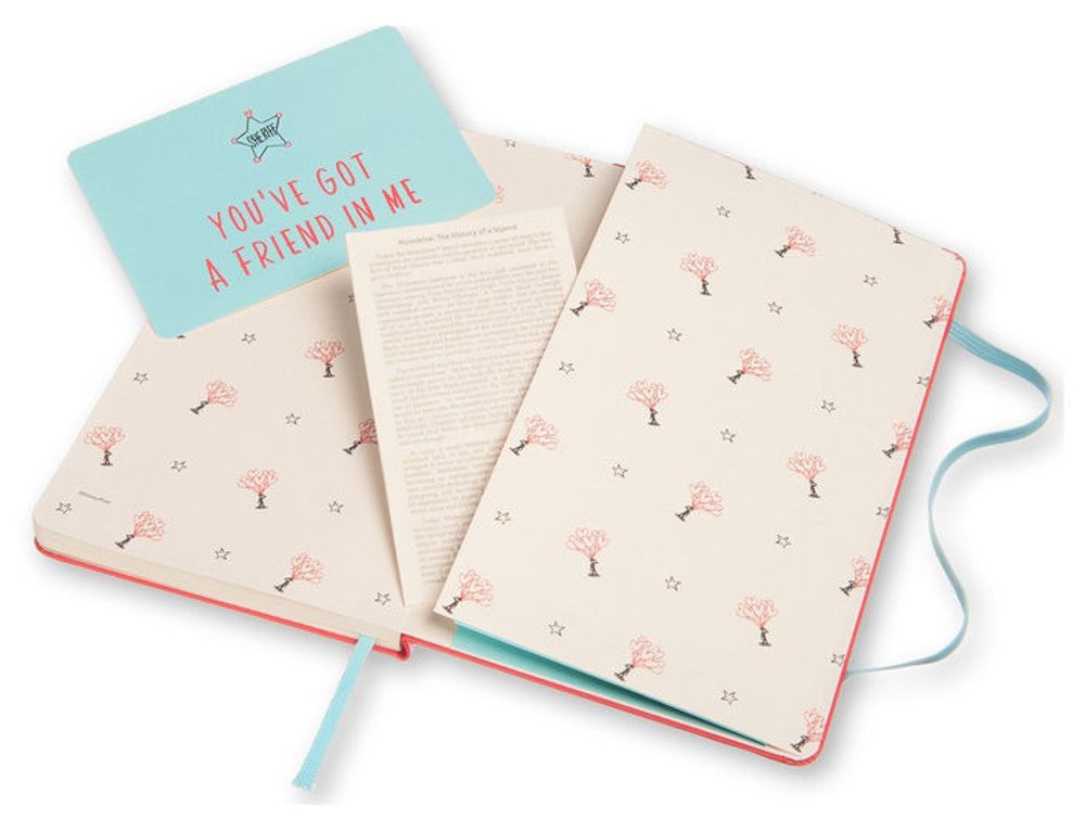 Блокнот Moleskine Limited ToyStory Large 130х210мм 240стр линейка красный (LETSQP060)