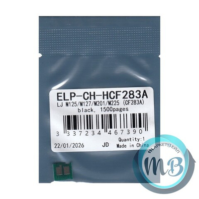 Чип ELP для картриджа HP CF283A, LaserJet Pro M125/M127/M201/M202/M225 (1.5K)