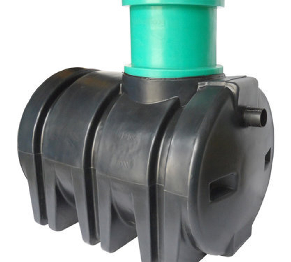 Септик "Эко 1500 Н" (накопительная ёмкость) с удлиняющей горловиной 0,5 метр Экогрупп ДВ 1500 л.(1500x1100x1600см;) - арт.561186