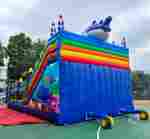 Коммерческий надувной батут «Мега риф», 12*6*6 м