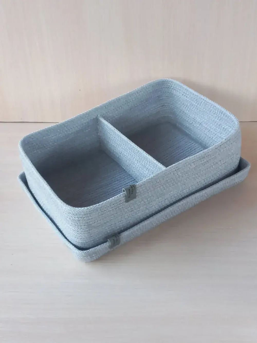 Корзина плетеная с крышкой