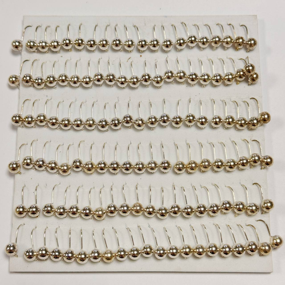 Мормышки вольфрамовые №5 1,15 гр . 1.3мм ( набор 10 штук) цена указана за 1 шту