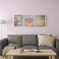 IKEA BILD  (ИКЕА БИЛД)  -  Плакат, розовый мир, 40x50 см