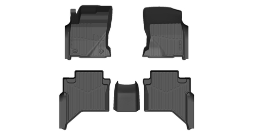 Коврики резиновые в салон 3D PREMIUM для Toyota Hilux (2015-) SRTK.PR.TY.HIL.15G.02X82