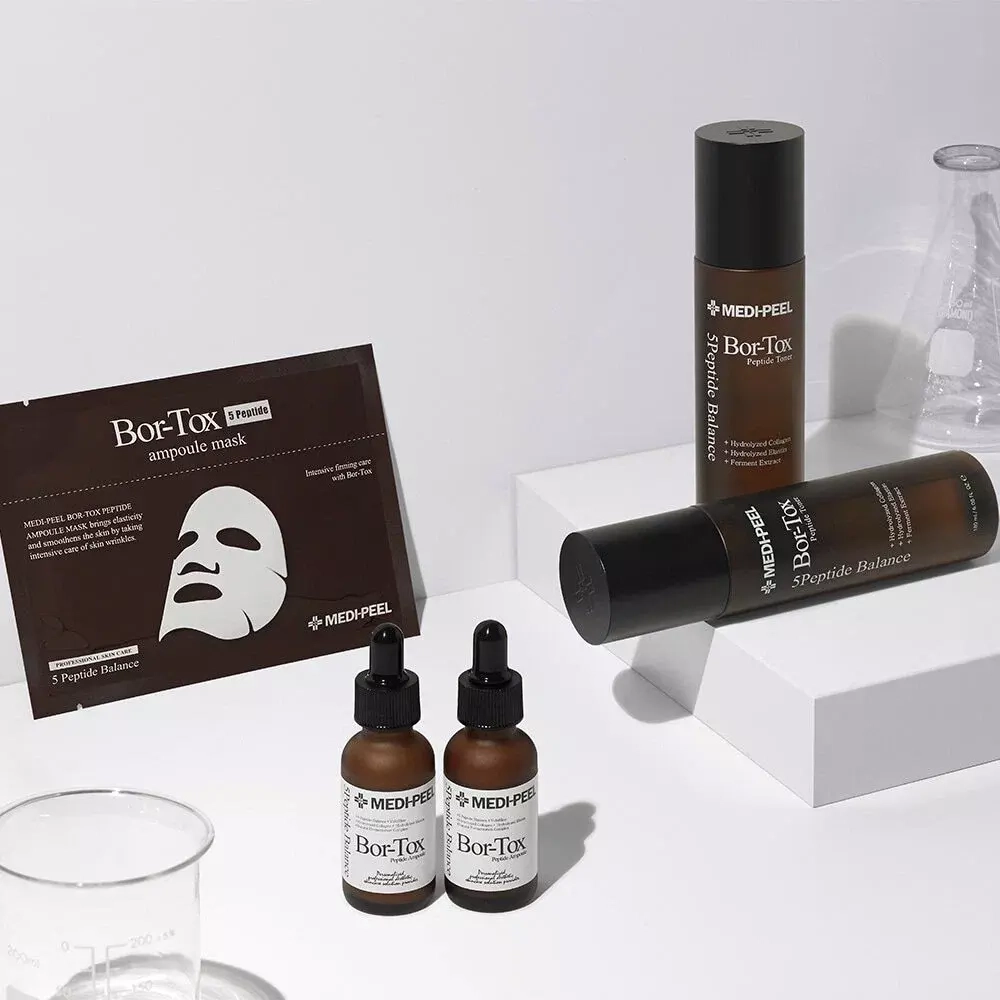 MEDI-PEEL PEPTIDE -TOX 5 PEPTIDE BOR AMPOULE MASK