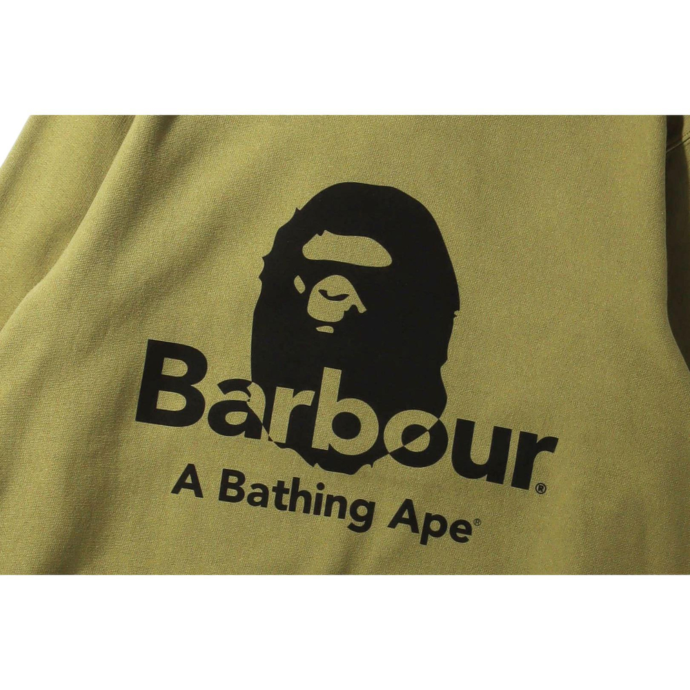 A Bathing Ape X Barbour Crewneck