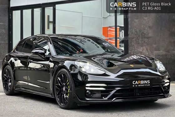 Пленка PET глянцевая черная Carbins RGA01