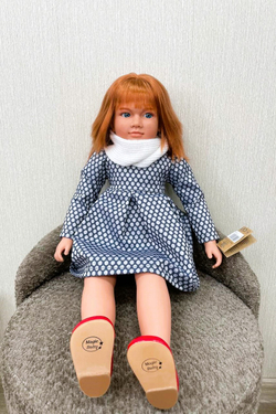 УЦЕНКА Кукла LAMAGIK мягконабивная 60см Amelie (9009)