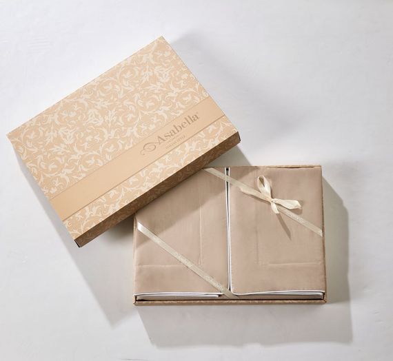 Постельное белье Asabella 2245 фланель, тенсель с хлопком