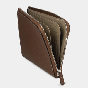 Кожаный кошелек Pont Aven коричневого цвета