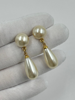 Серьги с «жемчугом»