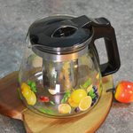 Чайник заварочный 0,9л с рисунком, 202465