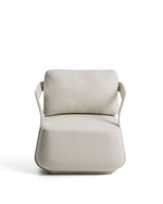 Уличное кресло Tamaris из алюминия цвета экрю