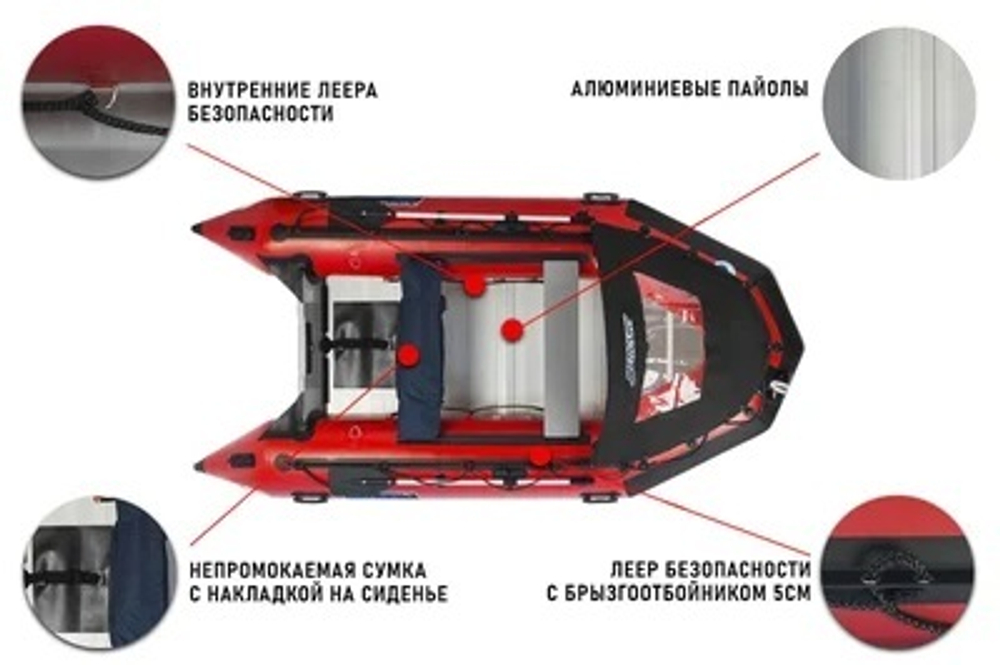 Лодка ПВХ STORMLINE HEAVY DUTY AL 380
