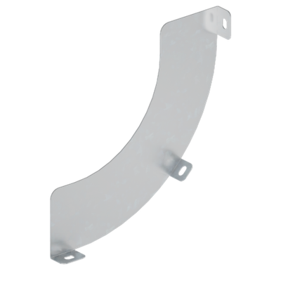 Перегородка SEP для угла CS90 H50, в комплекте с крепежными элементами и необходимыми для монтажа, ZL