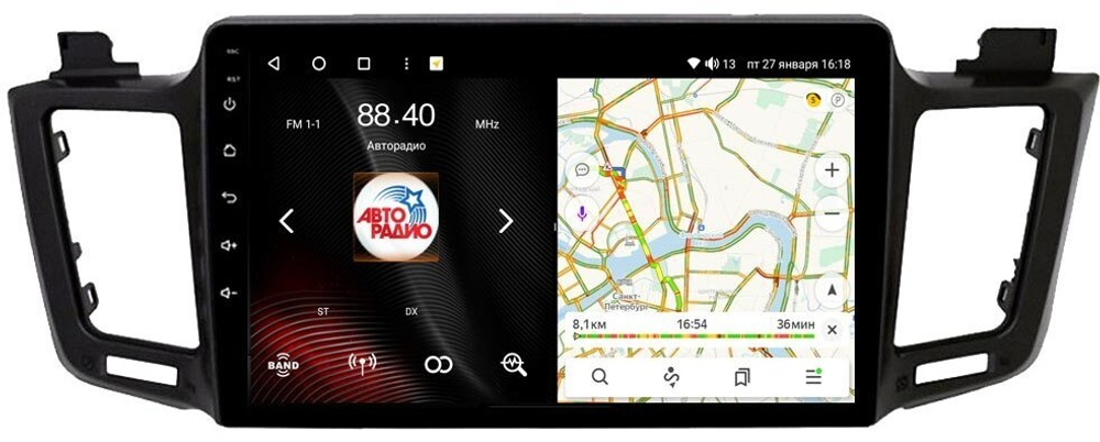 Магнитола для Toyota RAV4 2012-2019 - Vaycar VA77-0468 на Android 13, 8-ядер, 2Гб-32Гб, 4G SIM-слот
