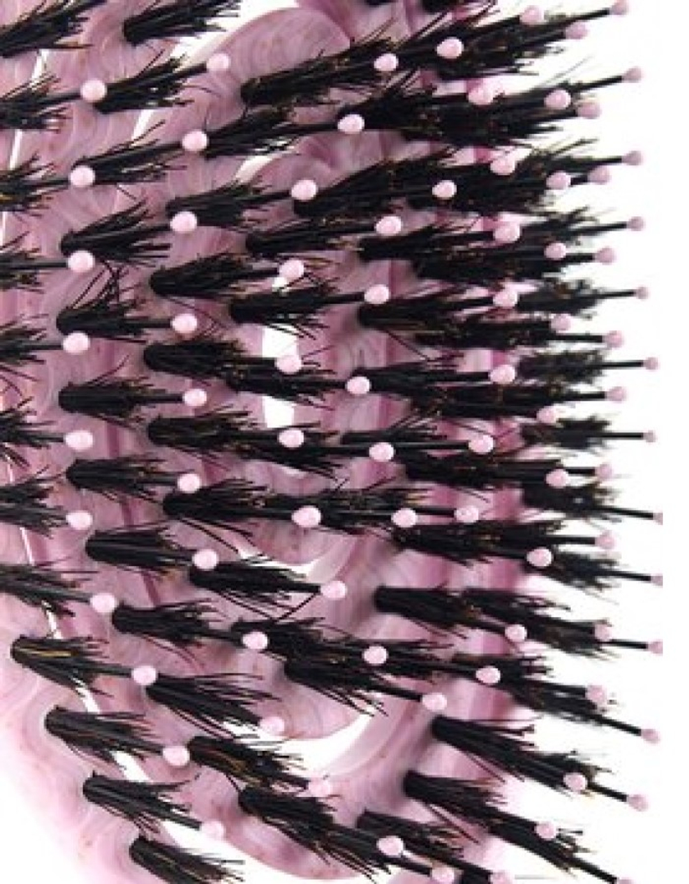 [Solomeya] Подвижная био-расческа для волос c натуральной щетиной Сиреневая Detangling Bio Hair Brush With Natural Boar Bristle Lilac, 1шт