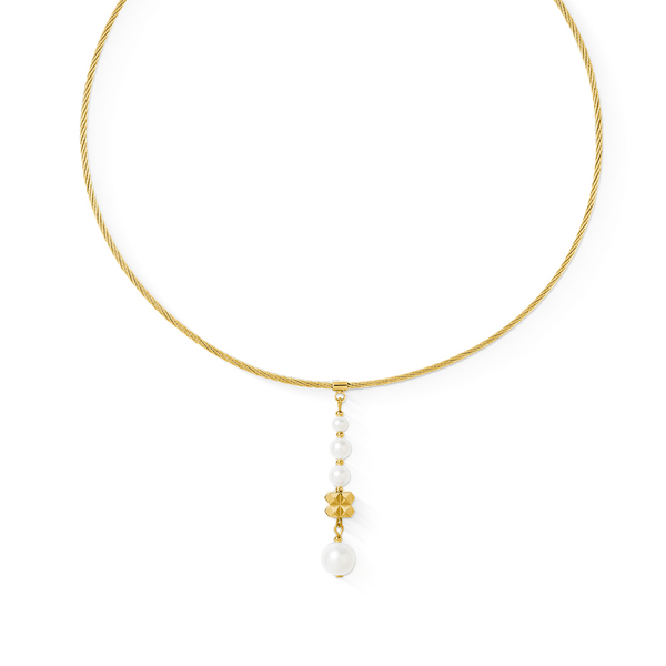Колье Coeur de Lion White-Gold 1137/10-1416