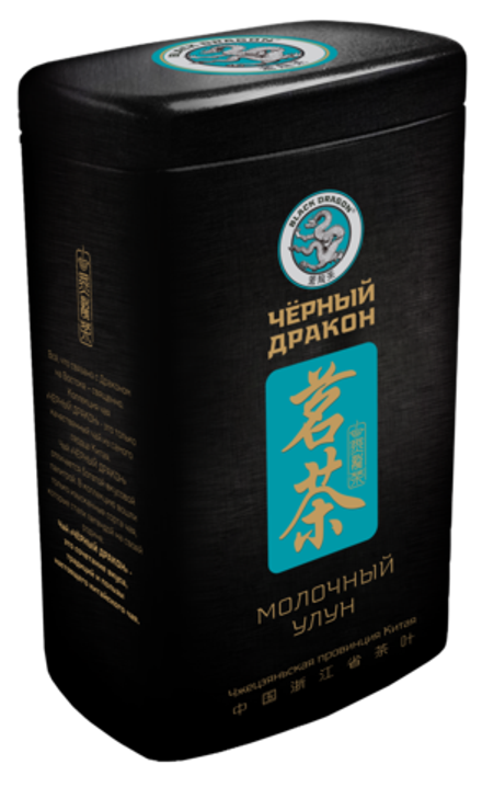 Чай улун Black dragon Молочный жестяная банка, 100 г