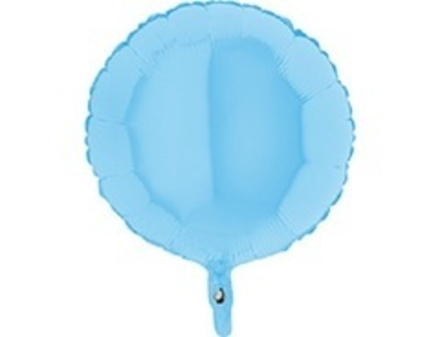 Г Б/РИС КРУГ 18" Пастель Matte Blue
