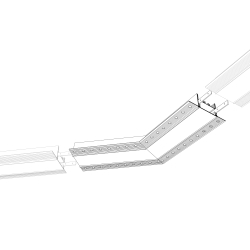 Угол SL-LINIA45-FANTOM-135 (Arlight, Металл) 030102