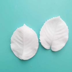 Молд силиконовый двусторонний лист розы / вайнер для лепки листьев