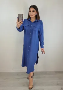 Платье-рубашка 01486 Fabrika