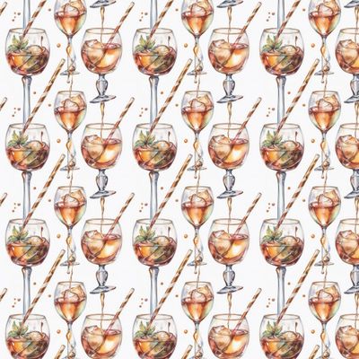 Коктейль с трубочкой