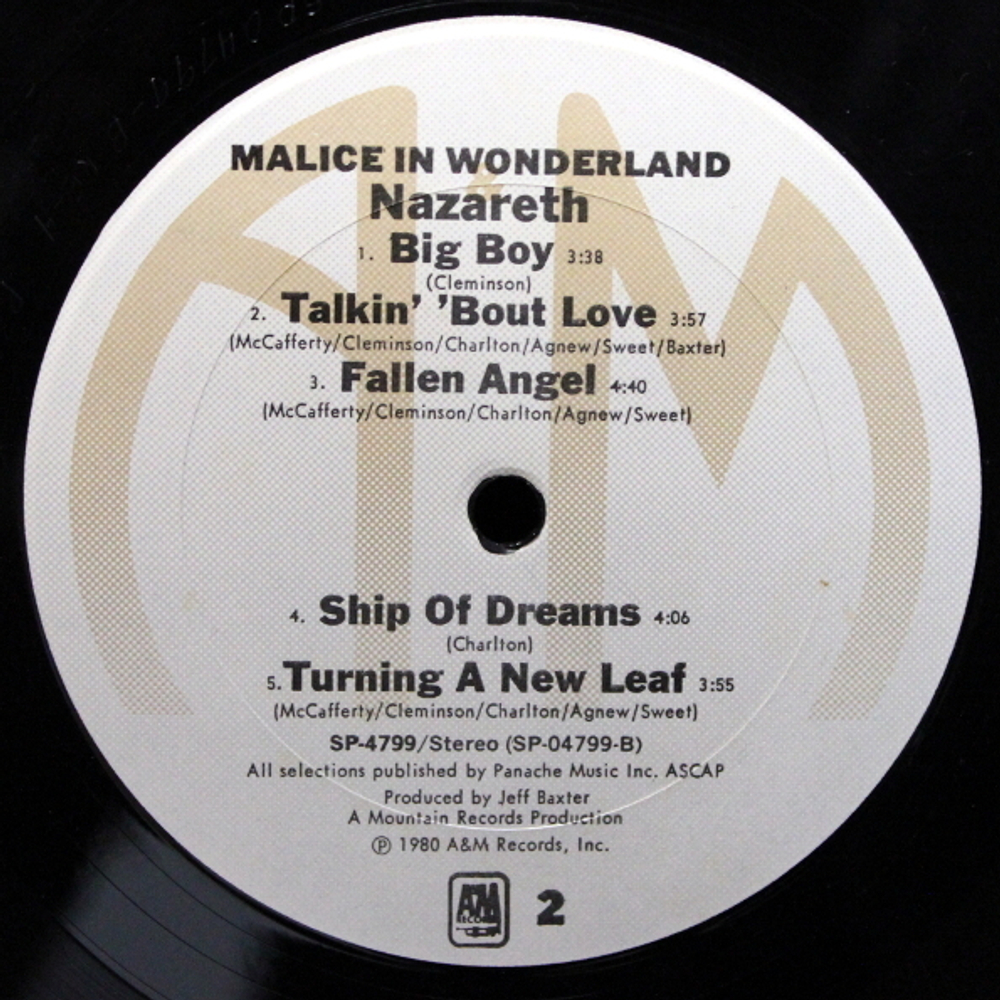 Nazareth / Malice In Wonderland (LP)