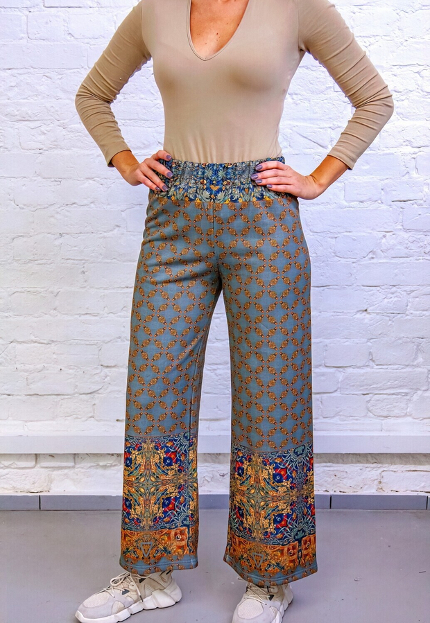 Широкие брюки "Сказочный лес"