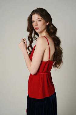 Топ из бархата "Заветное желание"