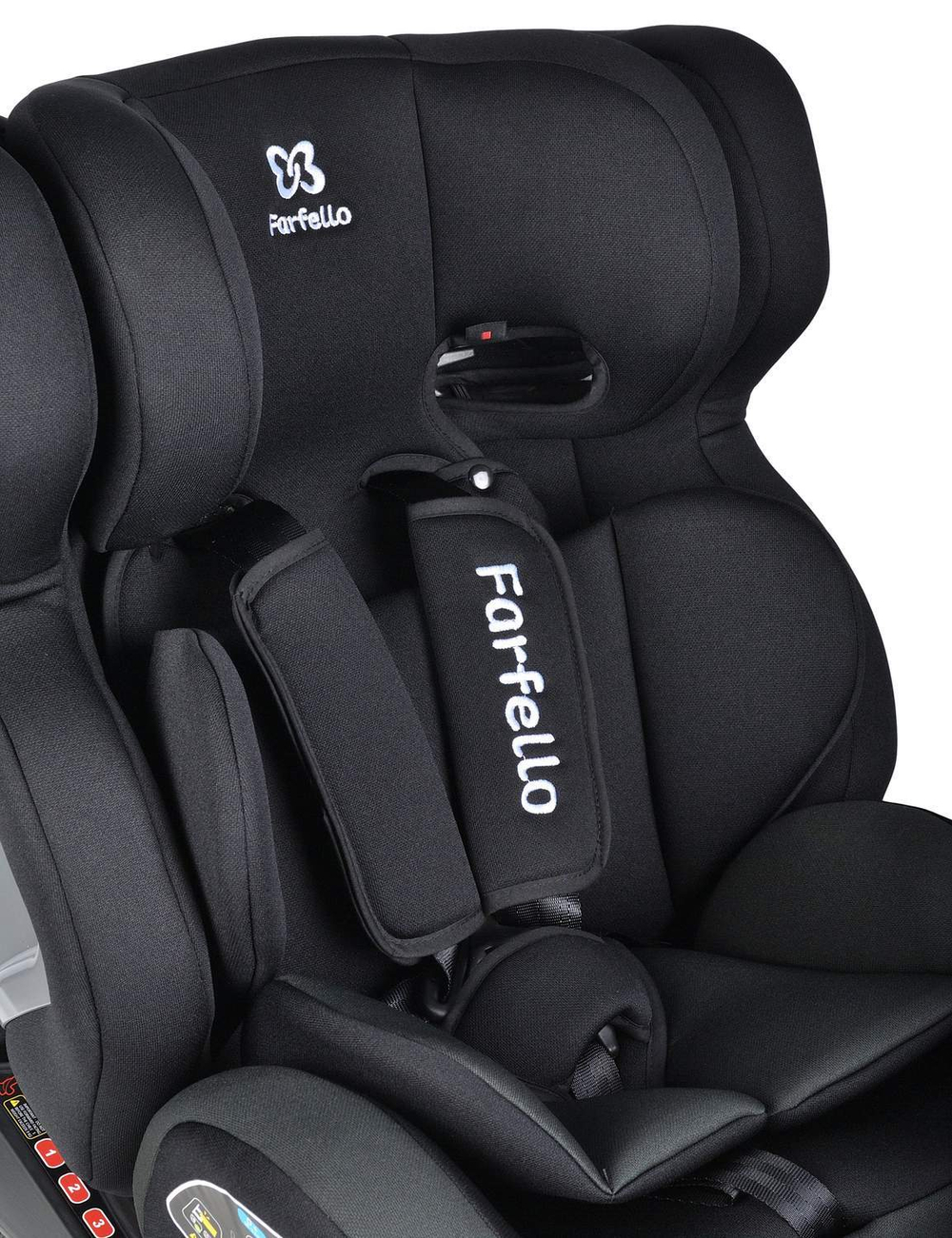 Автокресло детское GM0932 (серый/черный (grey/black) GM0932-gb)