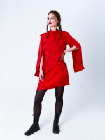 Платье "Горицвет". Красное