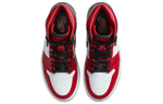 Кроссовки Jordan Air Jordan 1 High Og "Satin Red" (Женская размерная сетка)