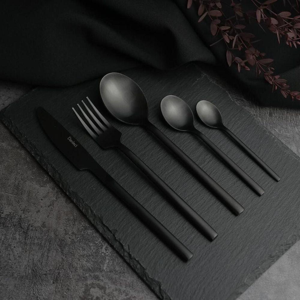 Нож столовый 22 см Black Sapporo P.L. - Davinci [12]