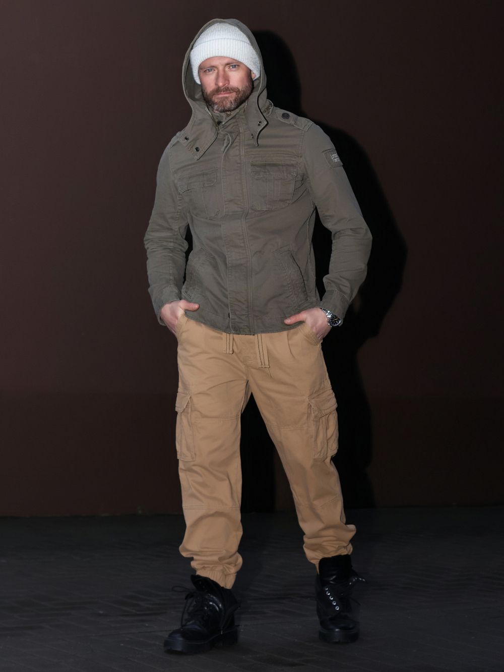 Джоггеры плотные хлопковые Armed Forces AF183