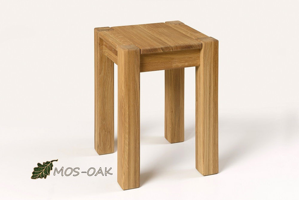 Табурет из массива дуба Клермон-01