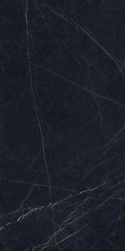 Керамогранит Ultra Marmi Nero Marquina levigato silk 6mm