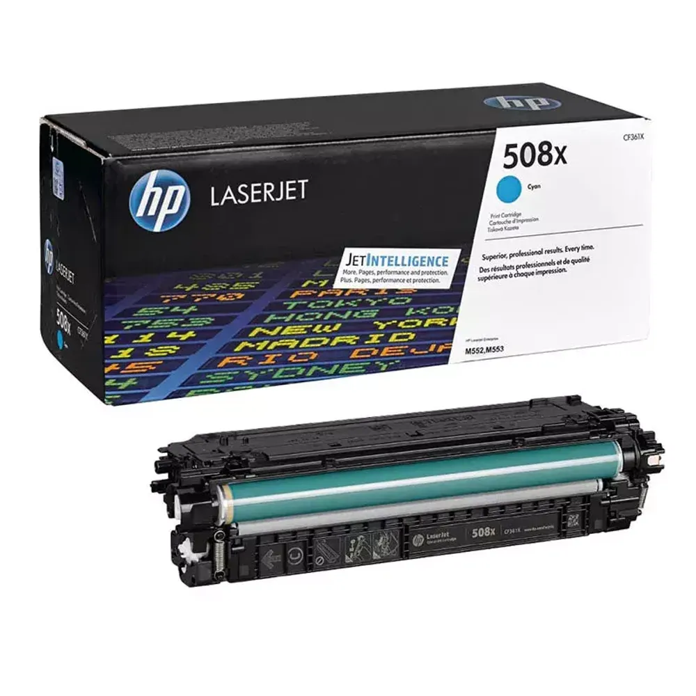 Картридж лазерный HP 508X (CF361X)